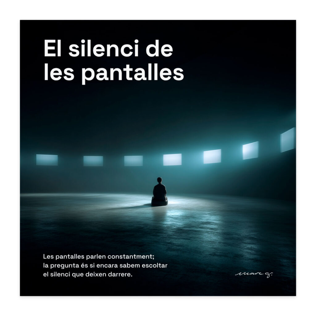 El silenci de les pantalles